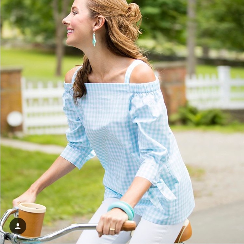 {Tyler Boe} Cali Off Shoulder Black Top Blouse